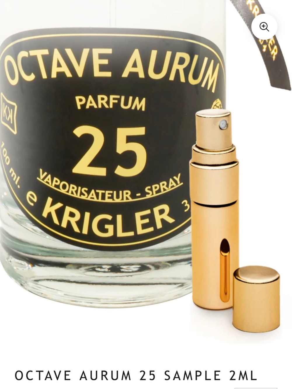 Octave Aurum 25 Parfum Sample - Gold